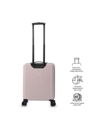 Maleta De Cabina 360 Sko 10 Kilos Rosada