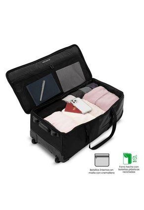 Maleta De Viaje Mediana Real Madrid Negra