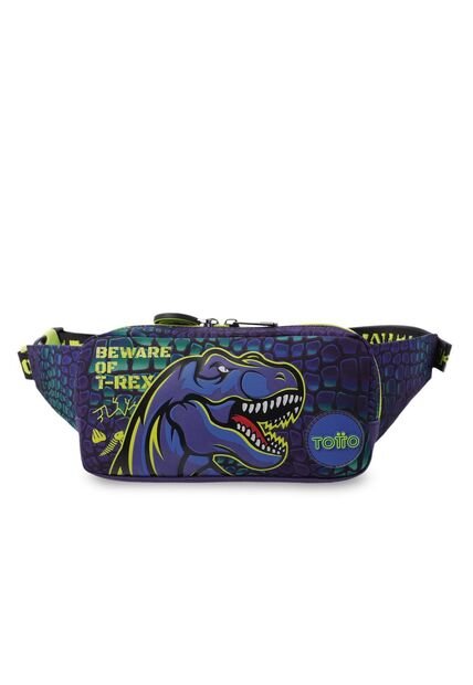 Canguro Para Niño Dino Rock Color Azul