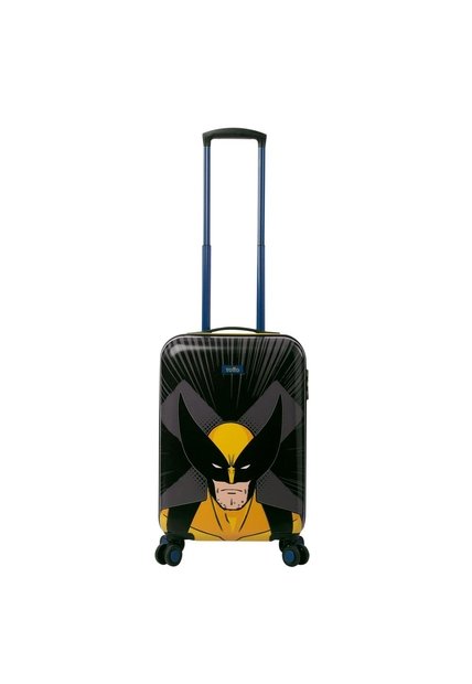 Maleta De Cabina 360 X-men Wolverine 10 Kilos Amarilla