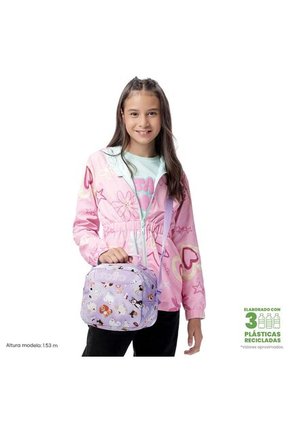 Lonchera Térmica Para Mujer Borrador Mediano Rosada