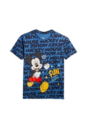 Camiseta Para Niño Mickey Fun Azul