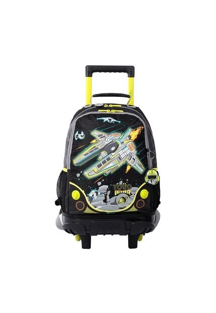 Morral Con Ruedas Niño Rue Bomper Spaceship M Negro