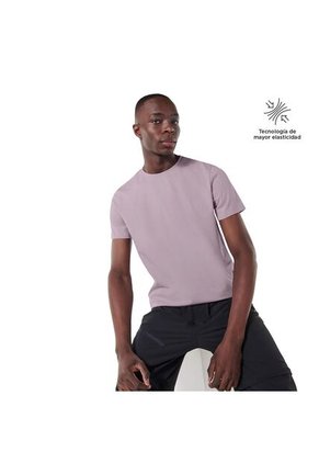 Camiseta Para Hombre Manne Rosada