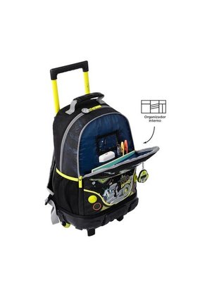 Morral Con Ruedas Niño Rue Bomper Spaceship M Negro