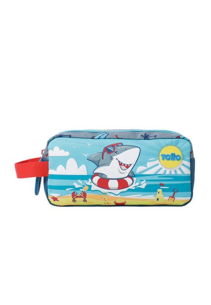 Cartuchera Escolar Little Surfer Gris