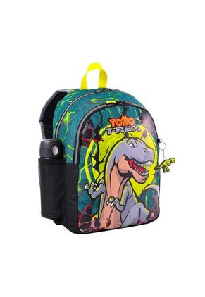Morral Totto Para Niño Saurus M Verde