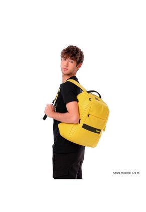 Morral Ejecutivo Porta PC 16" Wivetto 2.0 Amarillo Hombre