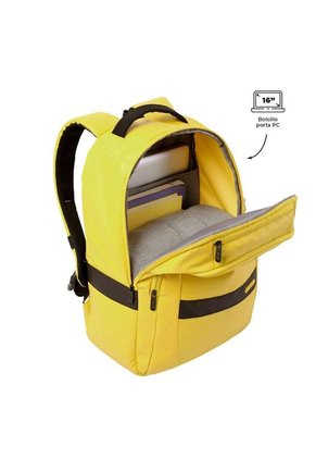 Morral Ejecutivo Porta PC 16" Wivetto 2.0 Amarillo Hombre