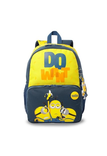 Morral Para Niño Banana Minions Mediano Color Azul