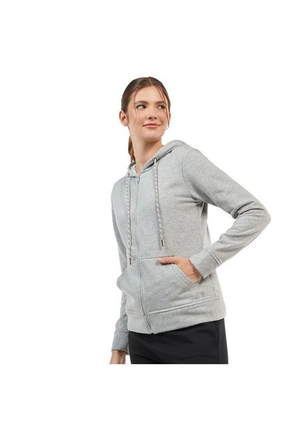 Buzo Mujer Mout Casual Gris