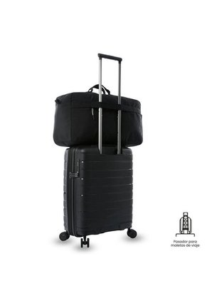 Tula De Viaje Spa Mediana Negra