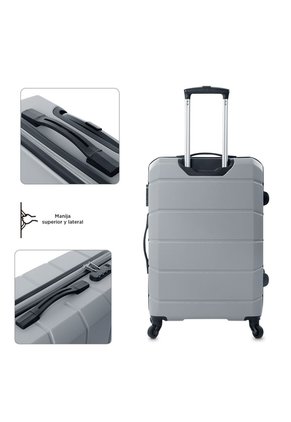 Combo De Viaje Maletas Rayatta Cabina + Mediana + Tula