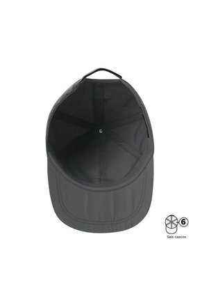 Gorra Beisbolera Naiad Color Gris