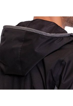 Chaqueta Impermeable Para Hombre Seal Negra