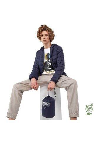 Chaqueta Para Hombre Colormen Azul Totto