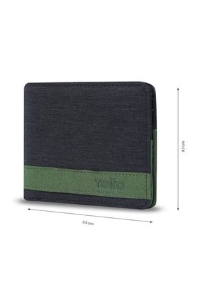 Billetera Para Hombre Lad Con RFID Blocker Negra