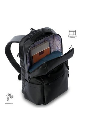 Morral Ejecutivo Porta PC 16" Laila Negro Mujer