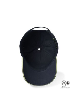 Gorra Beisbolera Totto Plus 2.0 Con Filtro UV Azul