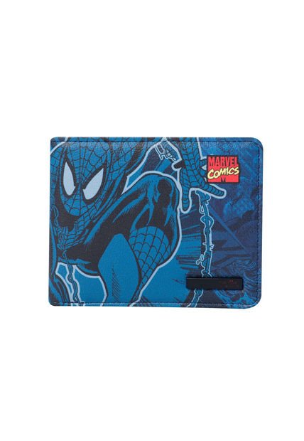 Billetera Marvel Blue Mediana Azul