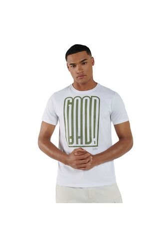 Camiseta Para Hombre Mozartpro Blanca Totto