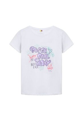 Camiseta Para Niña Salak 1 Blanca