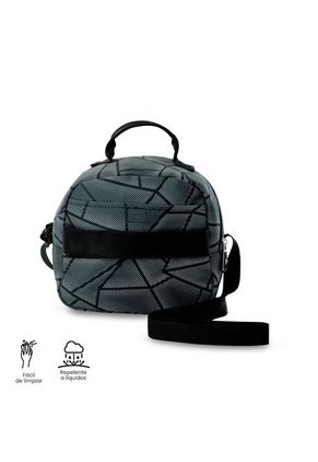 Lonchera Térmica Para Hombre Borrador Mediano Gris