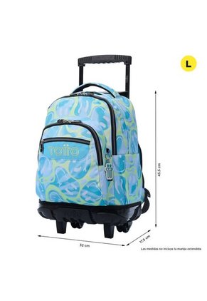 Morral Ruedas Niña Porta PC 15.4" Renglon Amarillo