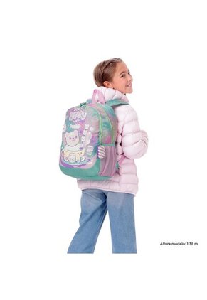 Morral Para Niña Mellow Mediano Estampado De Oso