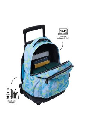 Morral Ruedas Niña Porta PC 15.4" Renglon Amarillo