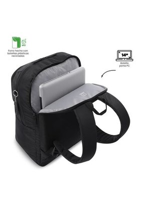 Morral Universitario Porta PC 14" Cloud Negro Unisex