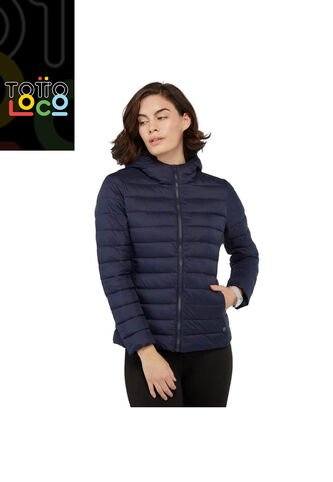 Chaqueta Para Mujer Colorit Azul Totto