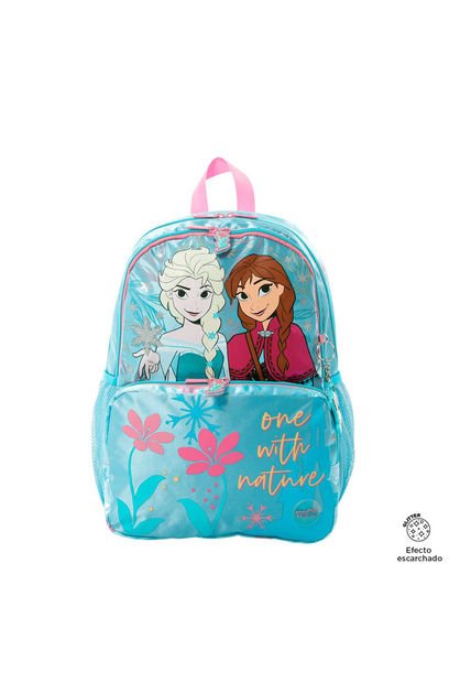 Morral Para Niña Frozen Destiny Mediano Azul