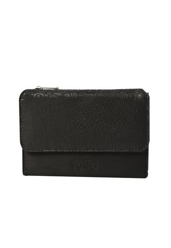 Billetera Montana Con RFID Blocker Negra Totto