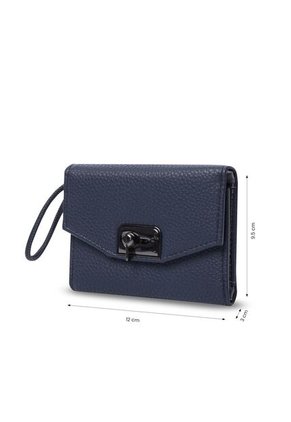 Billetera Para Mujer Smooth Ney Con RFID Blocker Azul