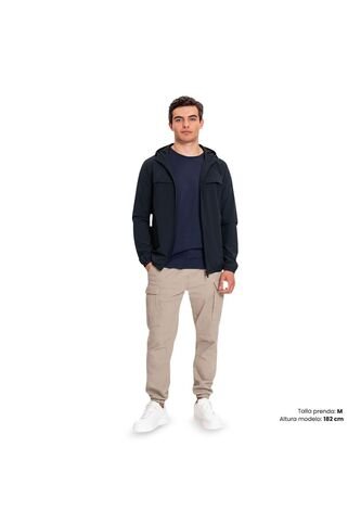 Chaqueta Para Hombre Ice Solid Azul Totto