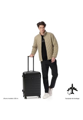 Maleta De Bodega 23 Kg Harbor Negro Unisex Totto