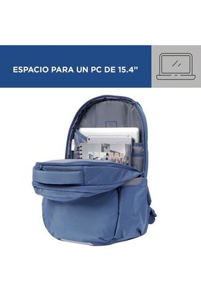 Morral Universitario Porta PC Y Tablet 15.4" Indo Azul Hombre