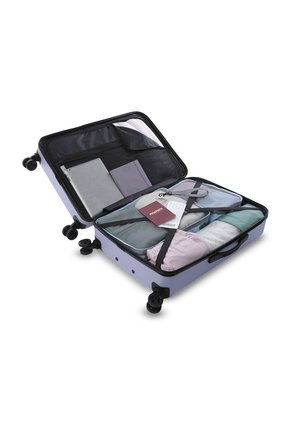 Maleta De Bodega 23 Kg Harbor Morado Para Mujer Totto