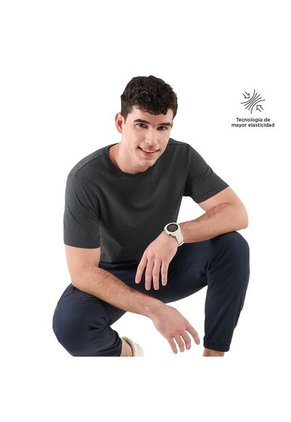 Camiseta Para Hombre Manne Gris