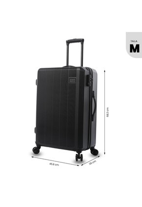 Maleta De Viaje Mediana 360 Sko Negra