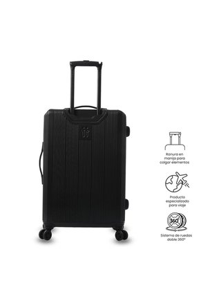 Maleta De Viaje Mediana 360 Sko Negra