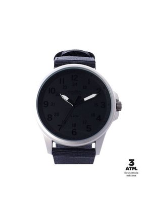 Reloj Análogo Ticker Color Azul