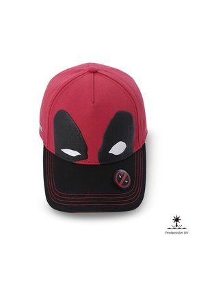 Gorra Beisbolera Dead Pool Color Rojo