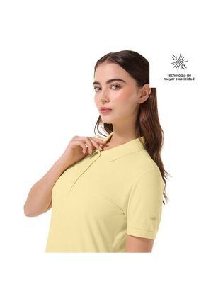 Camisa Polo Masara Para Mujer Amarilla