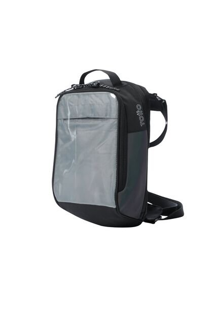 Tank Bag Ridder Para Moto Negro Con Reflectivo