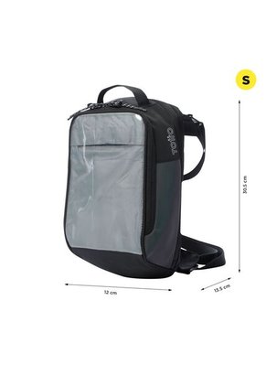 Tank Bag Ridder Para Moto Negro Con Reflectivo