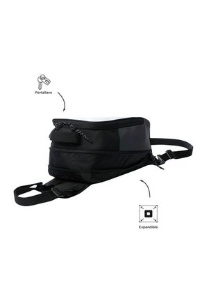 Tank Bag Ridder Para Moto Negro Con Reflectivo