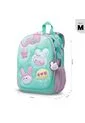 Morral Para Niña Bunny Pump Mediano Verde de Totto
