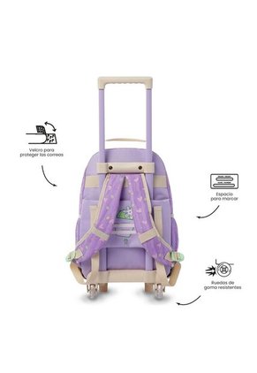 Maleta Para Niña Con Ruedas Kacty Mediano Morado